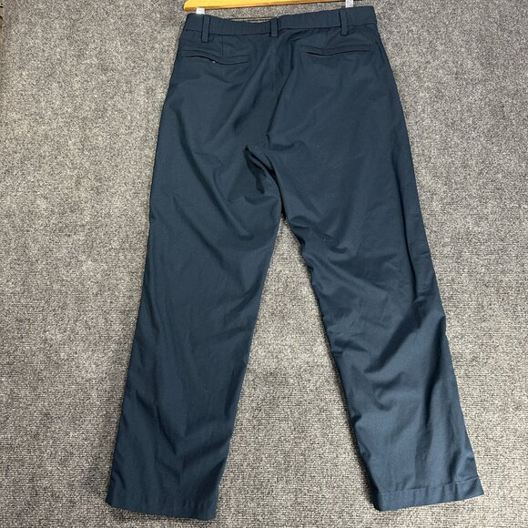 Lululemon ABC Classic Fit Trouser Pants Mens 32 Zip Fly Pockets Blue Stretch - Picture 5 of 6